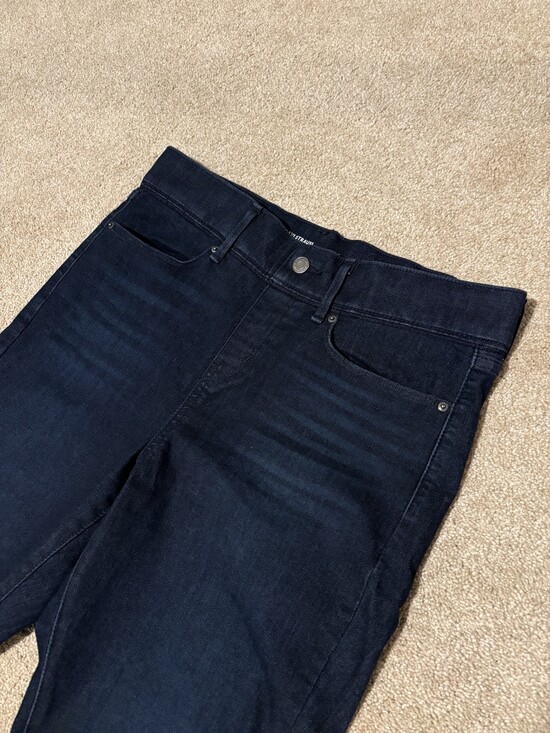 Levi's Signature Womens High Waist Shaping Skinny Jeans Dark Wash Blue, Sz 10 - Picture 3 of 10